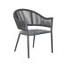 Beliani Conjunto de comedor MILETO Beliani Conjunto de comedor MILETO Gris Oscuro