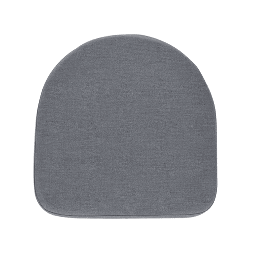 Conjunto de refeições de jardim 4 lugares MILETO com almofadas Metal Cinzento Conjunto de refeições de jardim 4 lugares MILETO com almofadas Metal Cinzento