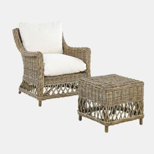 Poltrona de jardim RIBOLLA Rattan Natural