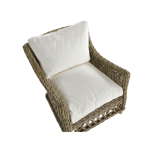 Poltrona de jardim RIBOLLA Rattan Natural Poltrona de jardim RIBOLLA Rattan Natural