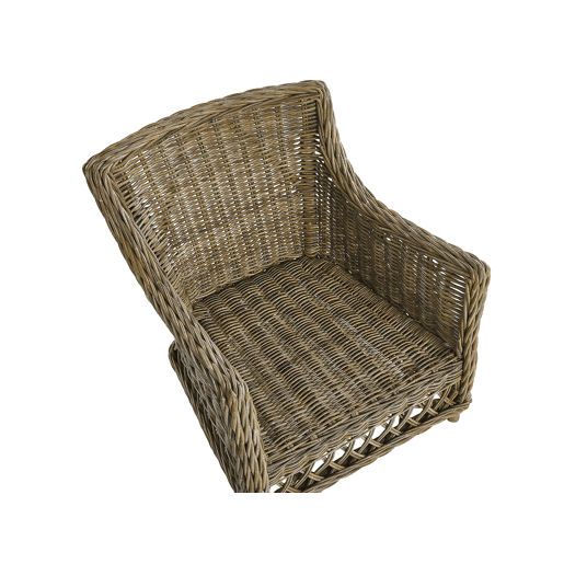 Poltrona de jardim RIBOLLA Rattan Natural Poltrona de jardim RIBOLLA Rattan Natural