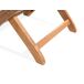 Beliani Silla de jardín MAUI Beliani Silla de jardín MAUI Blanco/ Beige