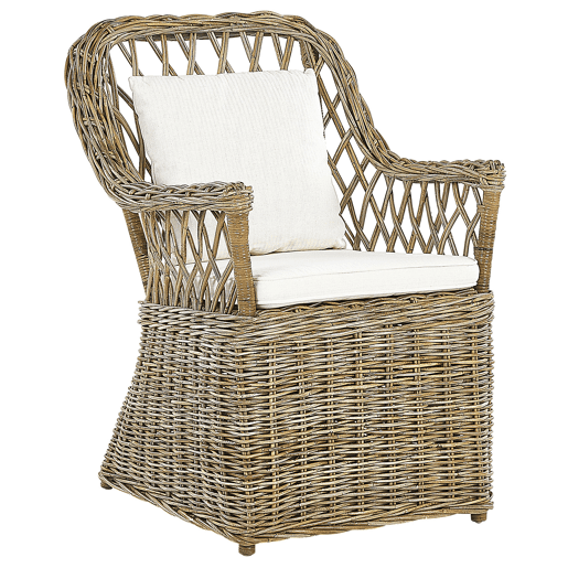 Poltrona de jardim MAROS Rattan Natural Poltrona de jardim MAROS Rattan Natural