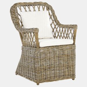 Poltrona de jardim MAROS Rattan Natural
