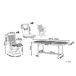 Beliani Conjunto de comedor MAUI Beliani Conjunto de comedor MAUI Marrón