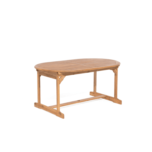 Conjunto de refeições de jardim 8 lugares MAUI com almofadas Madeira de acácia Cinzento