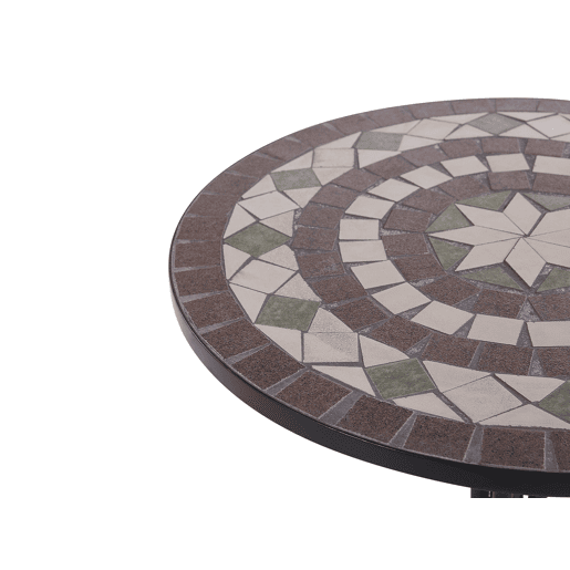 Mesa bistrô CARIATI 60 cm 60 cm Preto