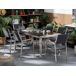 Beliani Conjunto de comedor GROSSETO Beliani Conjunto de comedor GROSSETO Grafito
