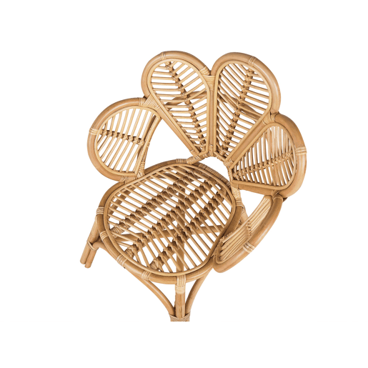 Cadeira pavão para crianças FLORENTINE II Rattan Natural