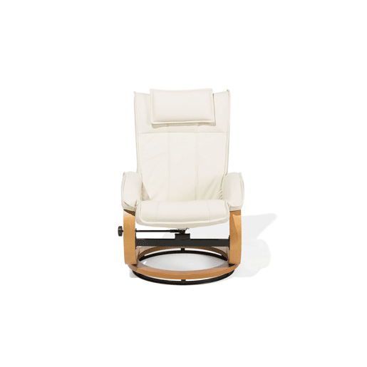 Cadeira de massagem MAJESTIC Pele sintética Branco