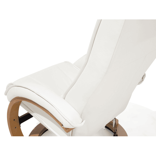 Cadeira de massagem MAJESTIC Pele sintética Branco