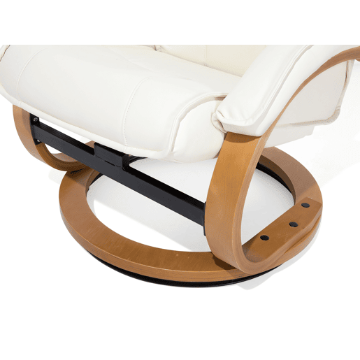 Cadeira de massagem MAJESTIC Pele sintética Branco