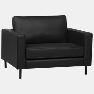 Poltrona SAVALEN Pele Preto