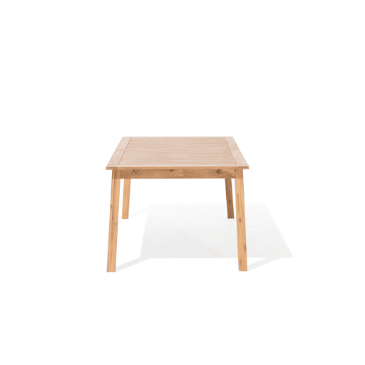 Mesa de refeição de jardim extensível CESANA 180240 cm 100 cm Madeira de acácia Castanho claro