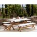 Beliani Conjunto de comedor OLBIA Beliani Conjunto de comedor OLBIA Blanco