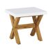 Beliani Conjunto de comedor OLBIA Beliani Conjunto de comedor OLBIA Blanco