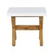 Beliani Conjunto de comedor OLBIA Beliani Conjunto de comedor OLBIA Blanco
