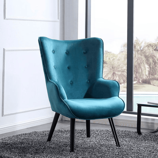 Cadeira de braços Voss Verde água-marinha 71 x 95 x 75 cm Cadeira de braços Voss Verde água-marinha 71 x 95 x 75 cm