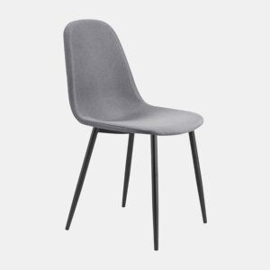 Conjunto de 4 cadeiras de jantar Hall Cinzento 54,5 x 84 x 44,5 cm