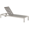 Beliani Cadeira loungerelax NARDO