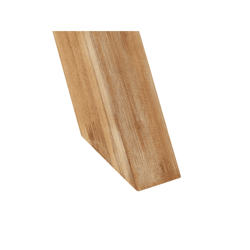 Conjunto de refeições de jardim com tamboretes 6 lugares OLBIA Betão Branco