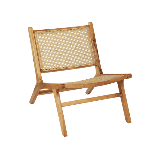 Cadeira de jantar MIDDLETOWN Mogno Natural