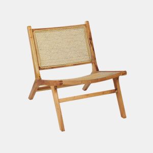 Cadeira de jantar MIDDLETOWN Mogno Natural