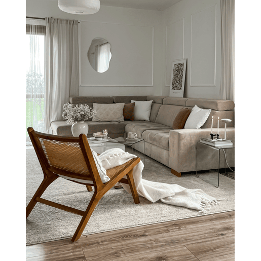 Cadeira de jantar MIDDLETOWN Mogno Natural
