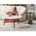 Beliani Mesa de centro EFFIE 79x79 Beliani Mesa de centro EFFIE 79x79 Blanco