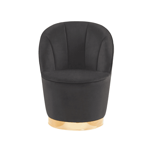 Poltrona ALBY Veludo Preto