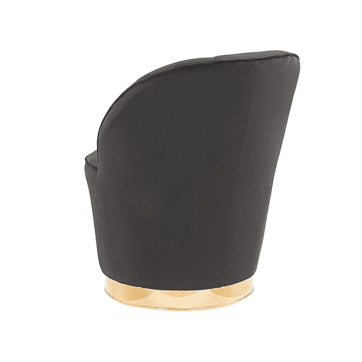Poltrona ALBY Veludo Preto