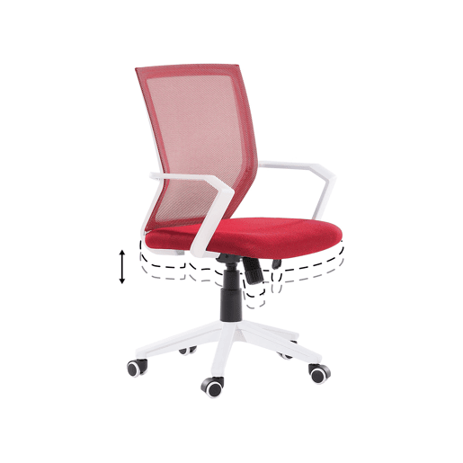 Cadeira de escritório RELIEF Vermelho
