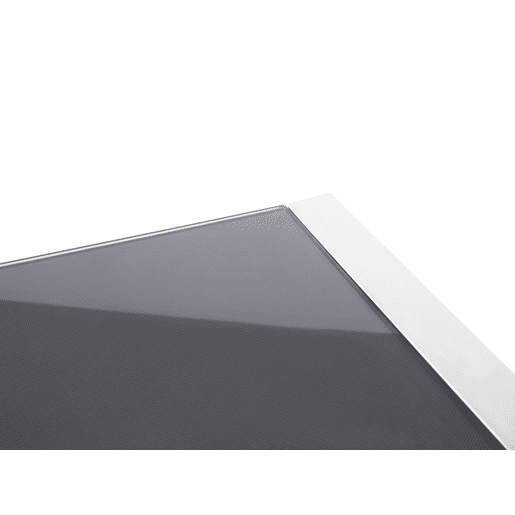 Mesa de refeição de jardim BACOLI 210 cm 90 cm Vidro Branco creme