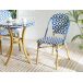 Beliani Conjunto de comedor RIFREDDO Beliani Conjunto de comedor RIFREDDO Azul Marino
