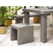 Beliani Silla de jardín TARANTO Beliani Silla de jardín TARANTO Gris