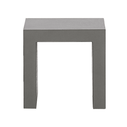 Conjunto de 2 cadeiras de jardim TARANTO Betão Cinzento