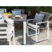 Beliani Conjunto de comedor PANCOLE Beliani Conjunto de comedor PANCOLE Gris