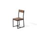 Beliani Silla de comedor LAREDO Beliani Silla de comedor LAREDO Marrón