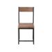 Beliani Silla de comedor LAREDO Beliani Silla de comedor LAREDO Marrón