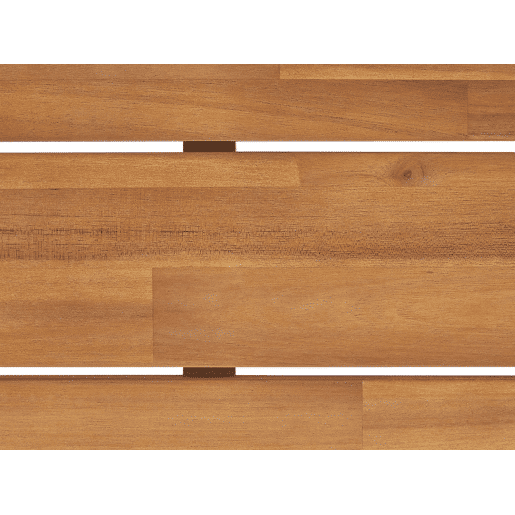 Conjunto de 4 cadeiras de jardim FORNELLI Madeira de acácia Castanho