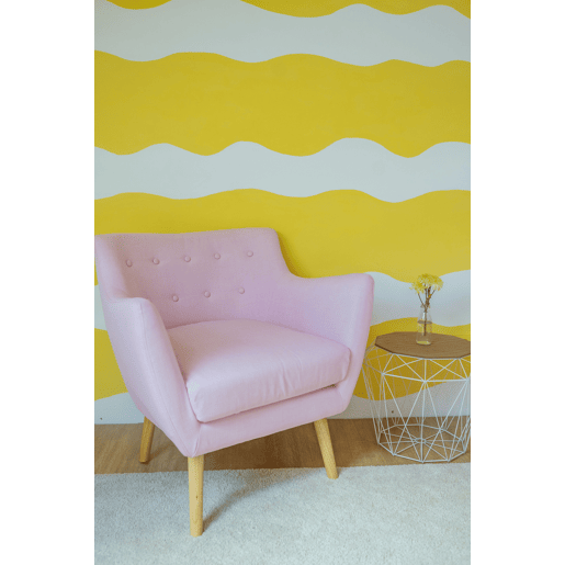 Poltrona DRAMMEN Tecido Rosa Poltrona DRAMMEN Tecido Rosa