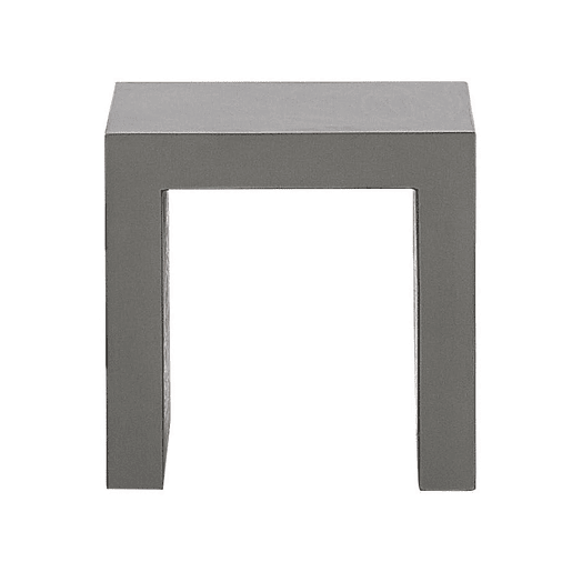 Conjunto de refeições de de jardim com bancos e tamboretes 6 lugares TARANTO Betão Cinzento