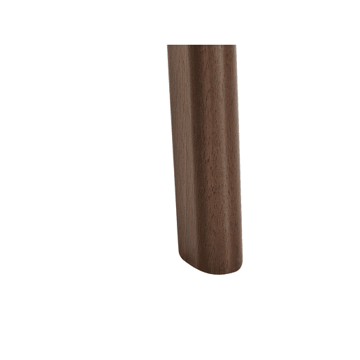 Conjunto de 2 cadeiras de jantar ABEE Castanho escuro Conjunto de 2 cadeiras de jantar ABEE Castanho escuro