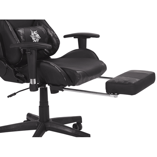 Cadeira gaming VICTORY Pele sintética Cinzento escuro