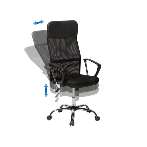 Cadeira de escritório DESIGN Preto Cadeira de escritório DESIGN Preto