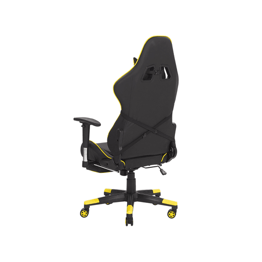 Cadeira gaming VICTORY Pele sintética Amarelo