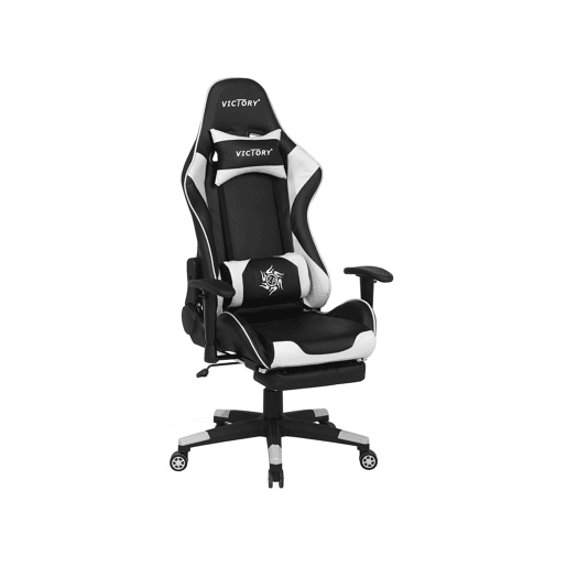 Cadeira gaming VICTORY Pele sintética Branco