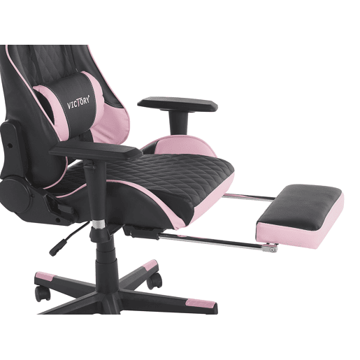 Cadeira gaming VICTORY Pele sintética Rosa