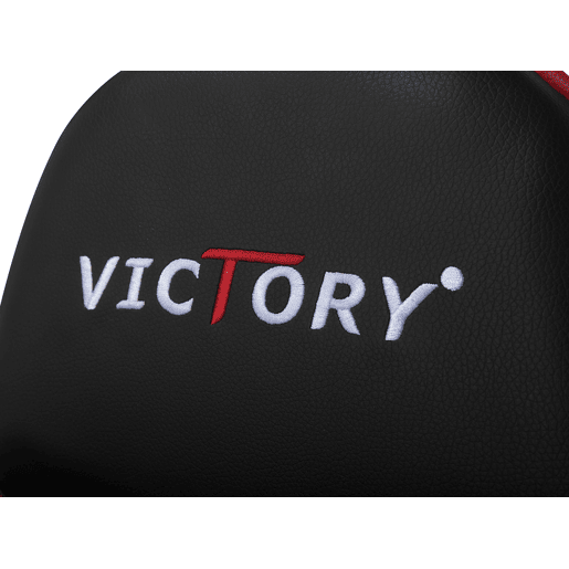 Cadeira gaming VICTORY Pele sintética Vermelho