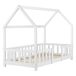 Cama para niños Sisimiut forma de casa 85x166 Cama para niños Sisimiut forma de casa 85x166 Blanco/ Beige